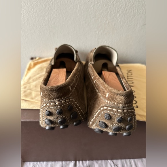 Louis Vuitton Men Shoes Tassel Suede Loafers. 9.5UK 10.5US. New Never Worn. - Picture 3 of 4